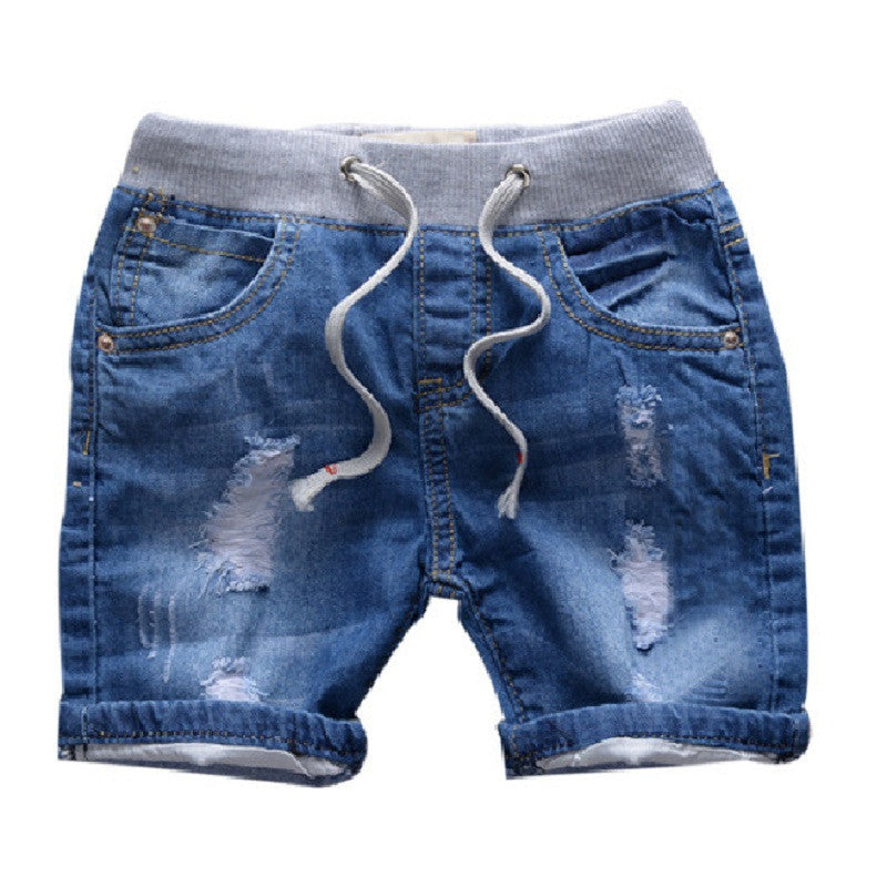 Ripped Jeans Shorts for Boy Summer Style Denim Boy's Panties New Jeans Shorts for Children 18M-8T, SC014 - CelebritystyleFashion.com.au online clothing shop australia