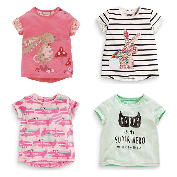 Baby Girls T-Shirts Clothing Children Toddler Kids Clothes Short Tees t Shirts Girls Summer - CelebritystyleFashion.com.au online clothing shop australia