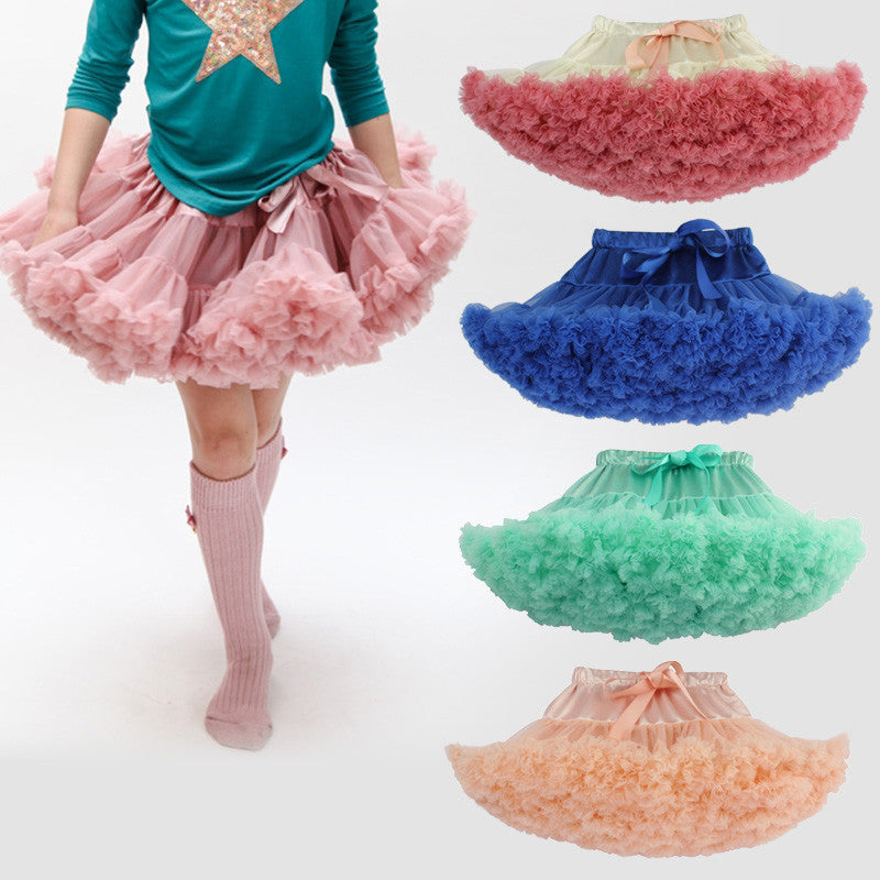 21 colors baby girls tutu Fluffy Chiffon Pettiskirts Baby Girls Princess dance party Tulle tutu Skirt petticoat 12M-8T - CelebritystyleFashion.com.au online clothing shop australia