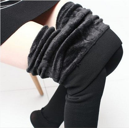 Women's Clothing Candy Colors Women Pants Plus Velvet Thick Warm Leggings Ladies Pants For Winter Super Elastic Women Leggings - CelebritystyleFashion.com.au online clothing shop australia