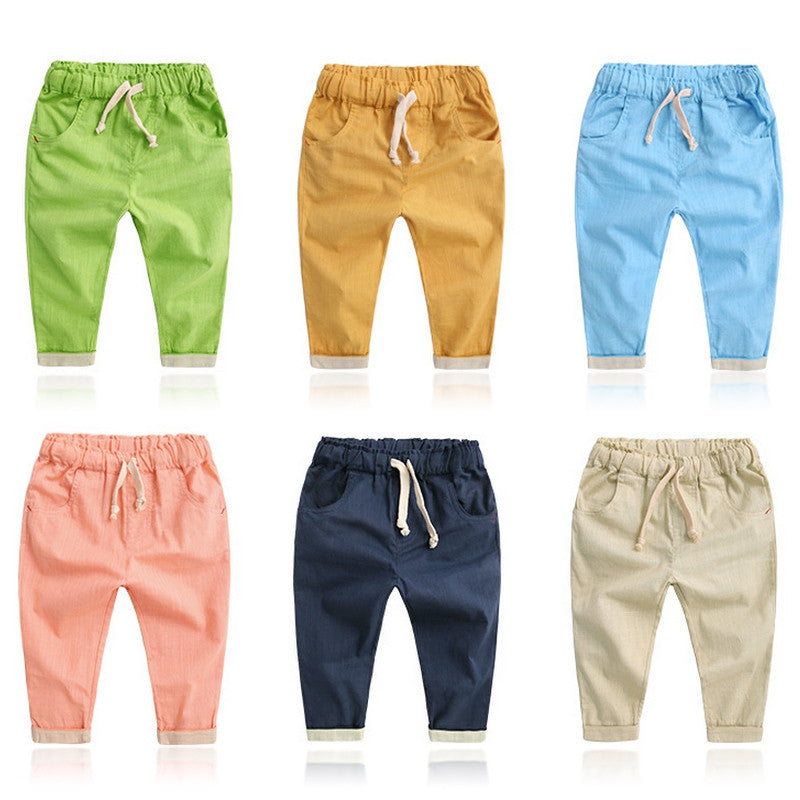 Baby boys Pants Casual Loose Trousers Summer Bottoms Harem Long Pants Fashion Toddlers Clothes - CelebritystyleFashion.com.au online clothing shop australia