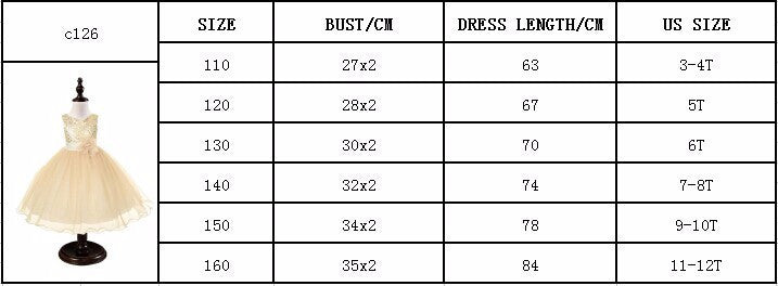 Online discount shop Australia - 3-12yrs Christmas cute flower Girls Dress sequined mesh Girl Clothing Sleeveless Princess Dresses Girl Costume Kids girls