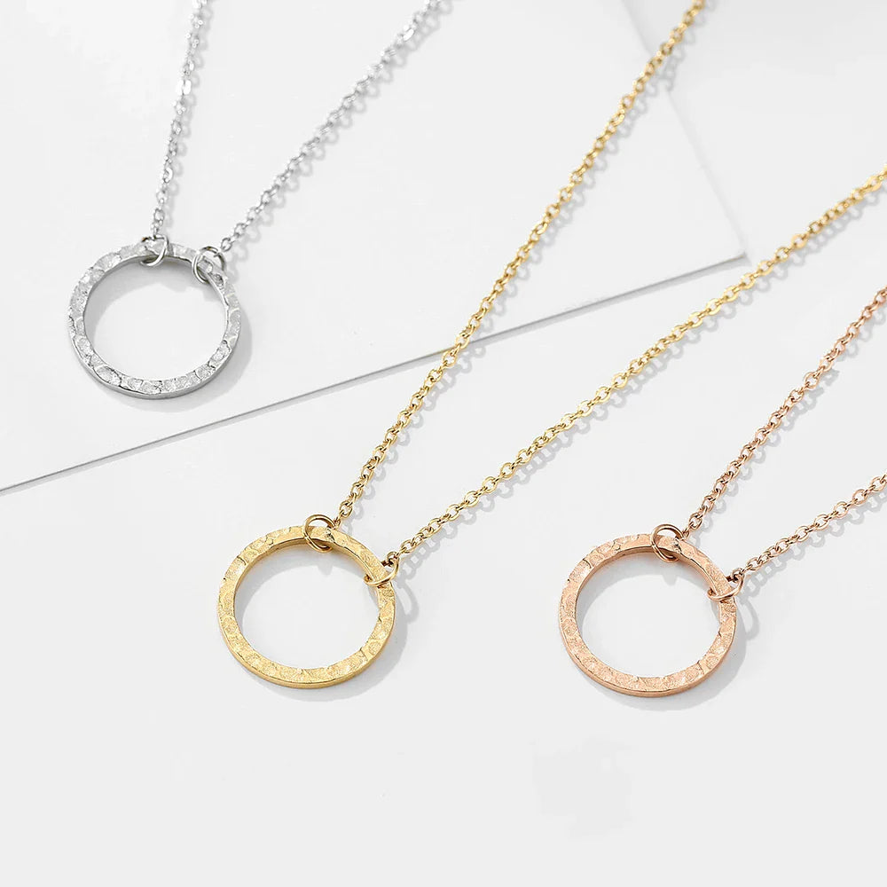 Statement Necklace Women Dainty Stainless Steel Necklace Choker Pendant Necklace Fashion Jewelry-Dollar Bargains Online Shopping Australia