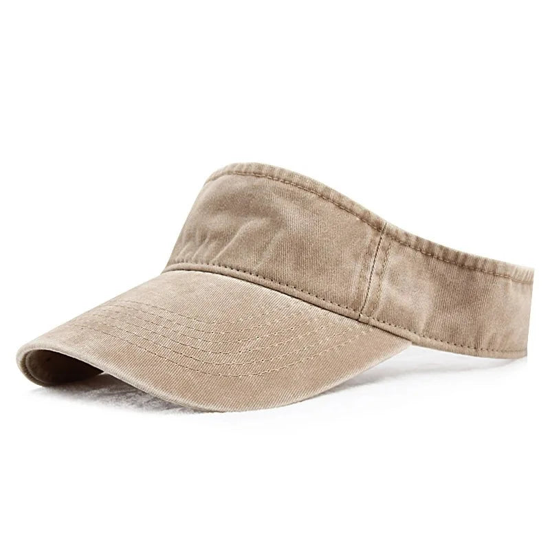 Visors Denim Women Summer Outdoor Sport Sun Baseball Cap Hat for Golf Hiking Tennis Running Man Sunscreen Cap