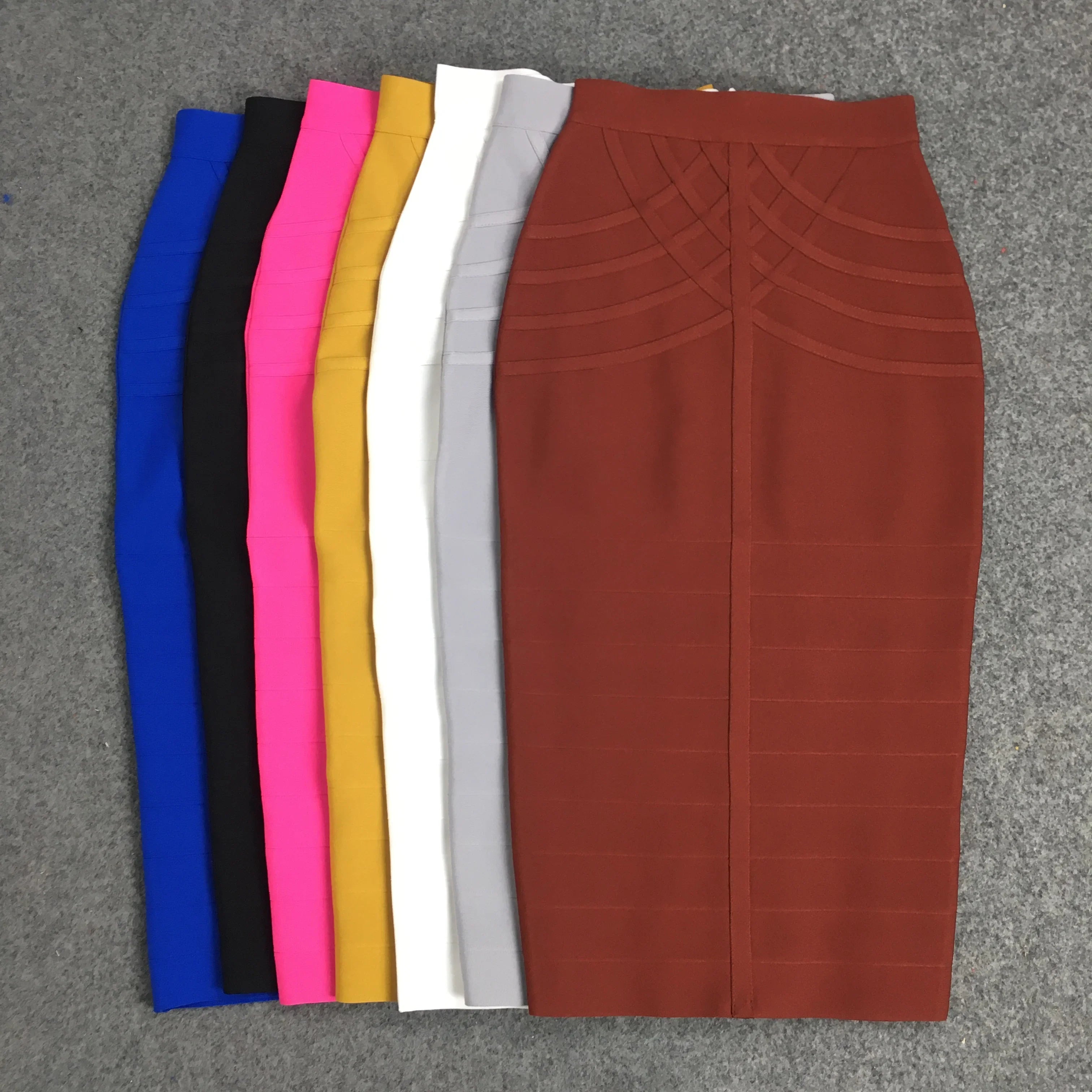 Woman Skirts Bandage Midi Skirt Vintage Summer Harajuku Sexy Ladies Clothes