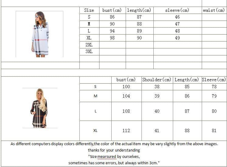 Women Casual Dress Long Robe Femme England Classical Plaid Printed Dress Brand Autumn Loose Dress Office Dress LJ5569U