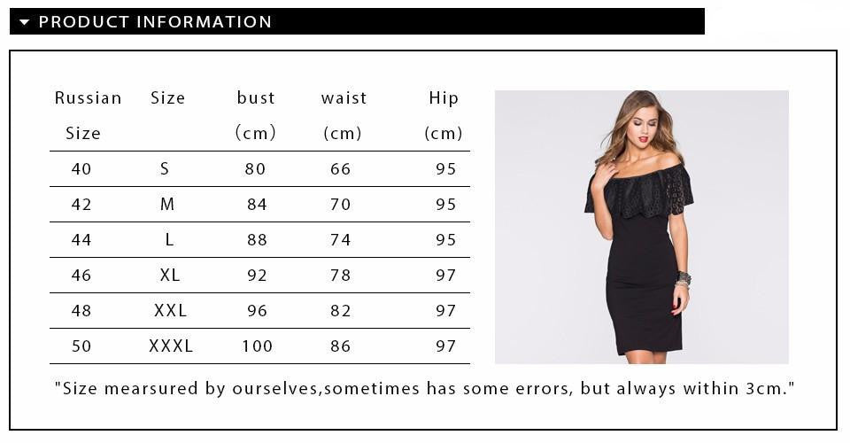 Women Dress Bodycon Dresses with lace Plus Size Chic Elegant off shoulder Evening Party Dresses 9023