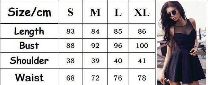 women Style summer dress short sleeveless mesh party dresses sexy A-Line Dresses