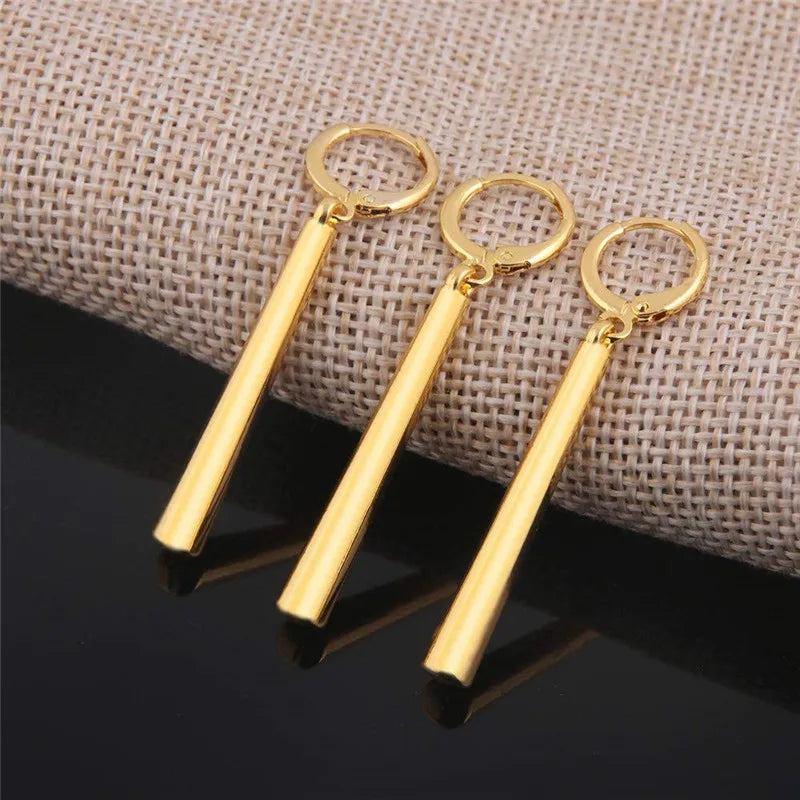 3Pcs/Set Roronoa Zoro Earrings Ear Clips Gold Color Small Geometric Non-Pierced Jewelry Hip Hop Wholesale Pendant Earrings-Dollar Bargains Online Shopping Australia