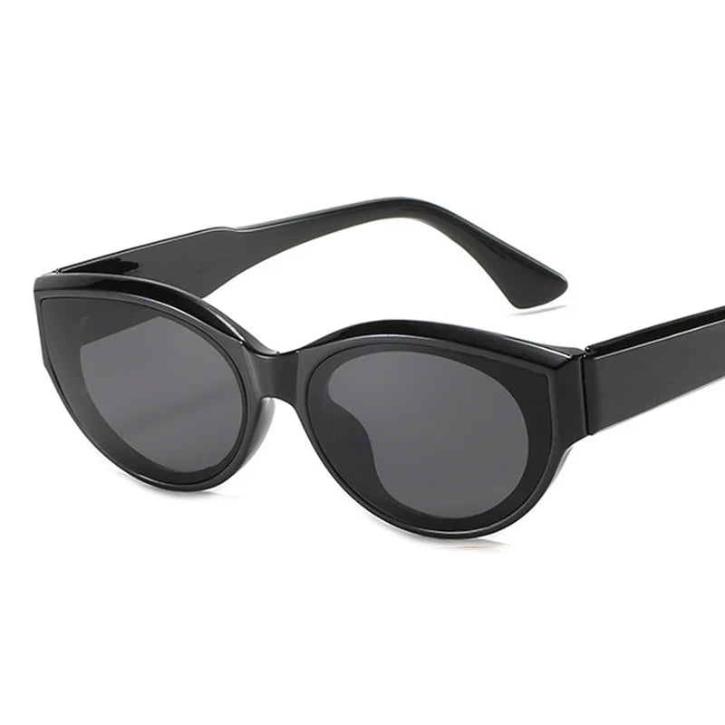 Personality Cat Eye Sunglasses Woman Vintage Candy Colors Gradient Sun Glasses Female Fashion