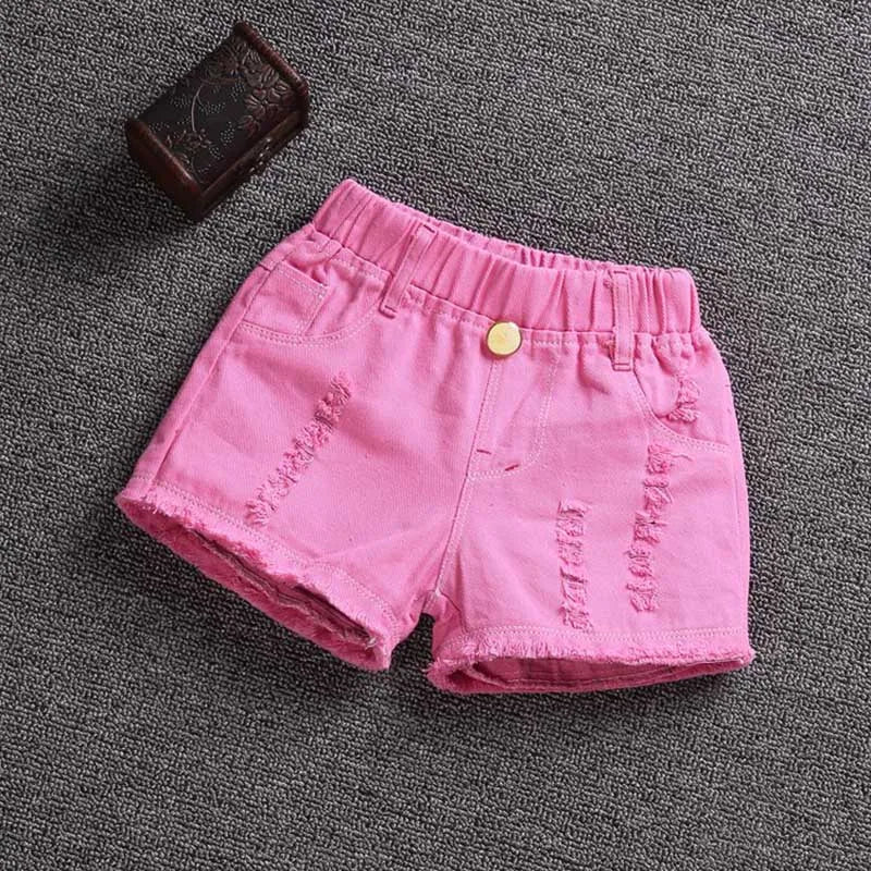 Kids Girl Summer Pants 3-9 Years Children Casual Candy Color Cotton Short Pants-Dollar Bargains Online Shopping Australia
