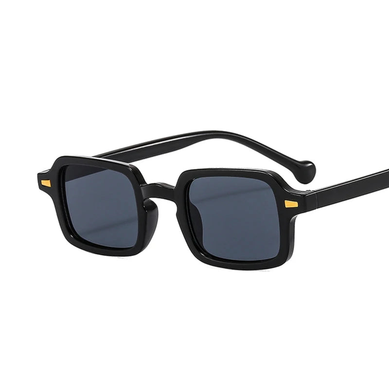 Luxurious Rectangle Sunglasses Women Oval Vintage Brand Designer Square Sun Glasses Men Shades Female Eyewear Anti-glare UV400