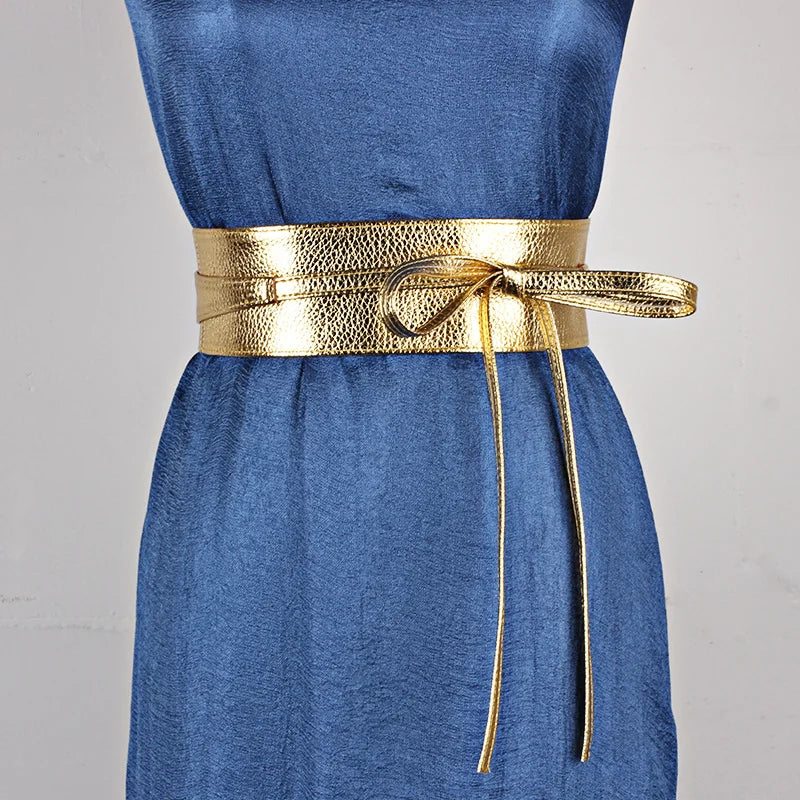 Women Lace Up Belt New BowKnot Belts for WomenWaistband Dress Belt