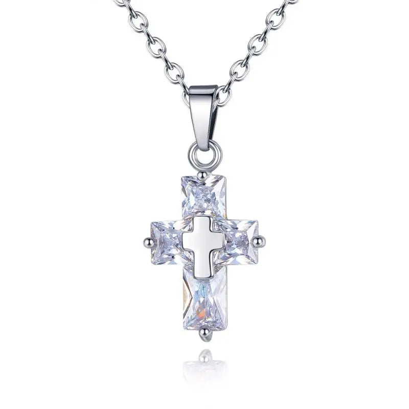 Hot Hug Love Pet Cat Pairing Couple Necklace Fashion Stainless Steel Men Women Best Friend Bff Pendant Jewelry Gift-Dollar Bargains Online Shopping Australia
