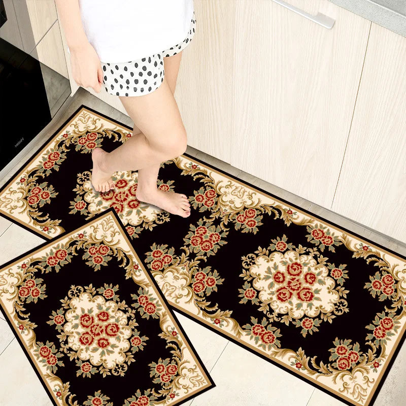 Long Kitchen Carpet for Floor Home Entrance Doormat Bedroom Living Room Decor Bedside Rug Hallway Balcony Bathroom Anti-Slip Mat