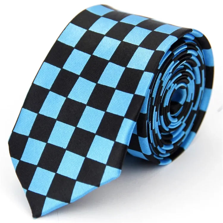 Narrow Ties for Men Women 5cm (2") Skinny Wedding Black Blue Red Pink White Purple Green Gray Piano Skull Slim Necktie-Dollar Bargains Online Shopping Australia