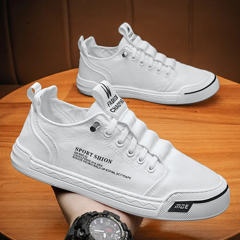 Casual Shoes Canvas Shoes for Men Walking Shoes Outdoor Sneakers Male Breathable Footwear