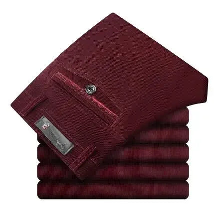 Corduroy pants loose joggers middle-aged men dad men's casual Trousers for men streetwear-Dollar Bargains Online Shopping Australia