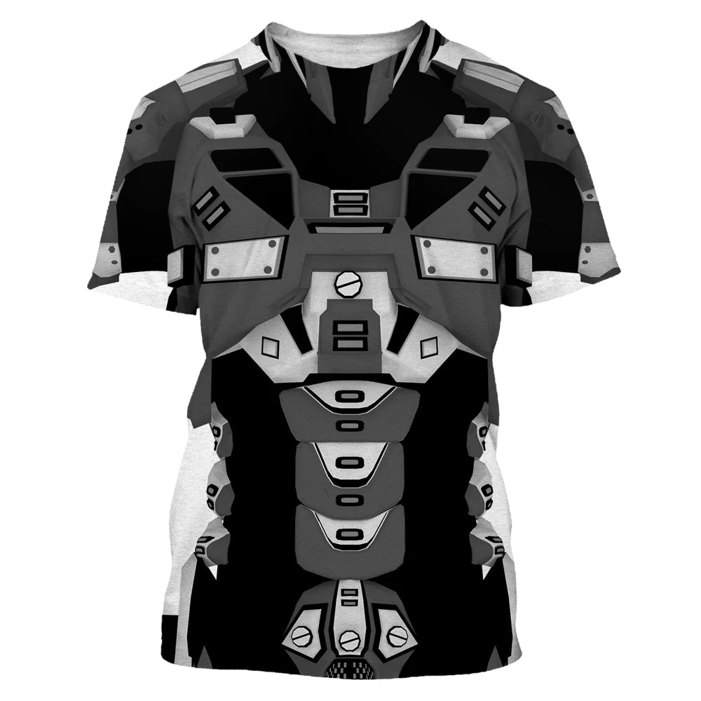 3D T Shirt For Men Fashion Hip Hop O-neck Short Sleeve Tops Abstract Harajuku Men's T-shirts Oversized Tees Shirt Man Clothing