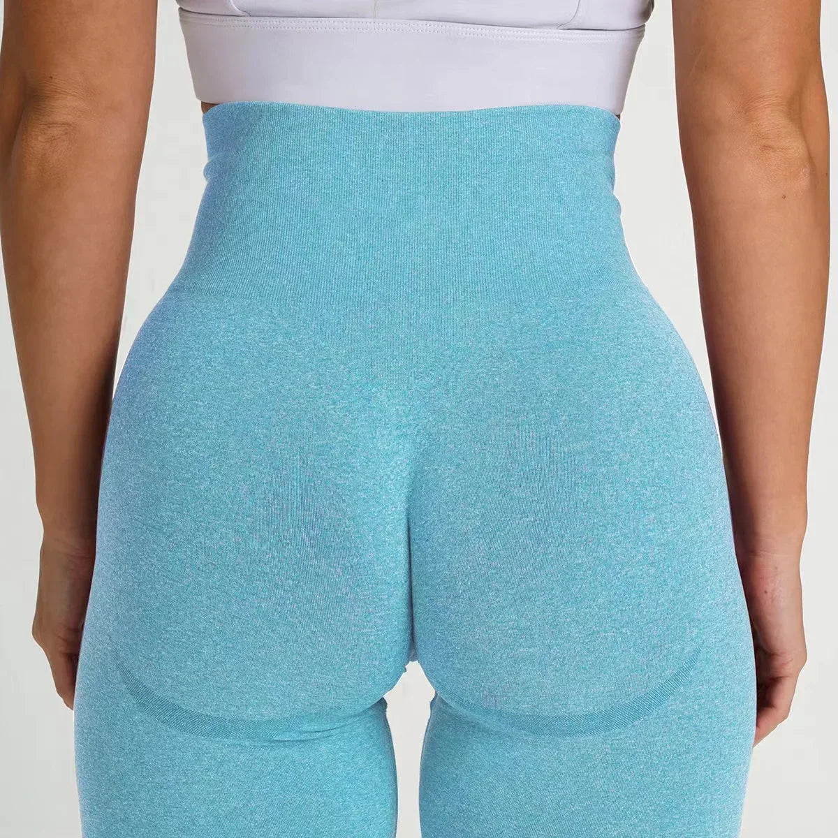 Peach Buttocks Fitness Leggings Women's Gym Sports Tight Running Shorts Hip Three-point Pants High Waist Seamless Yoga Shorts-Dollar Bargains Online Shopping Australia