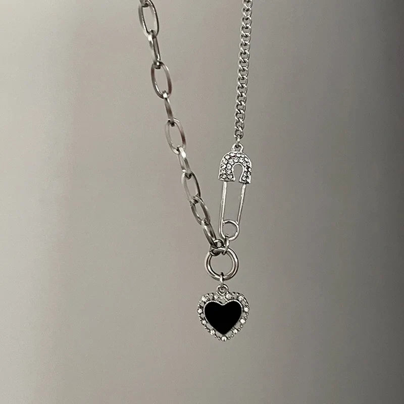 Colorful Moon Star Lightning Pendant Necklaces For Women Girls Enamel Fashion Party Daily Jewelry Trendy Clavicle Chain Necklace-Dollar Bargains Online Shopping Australia