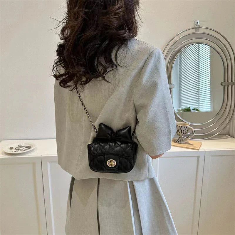 Mini Designer Luxury Shoulder Bag Toddler Princess Baby Girls Pink Bow Handbag Little Girl Cute Crossbody Purse-Dollar Bargains Online Shopping Australia