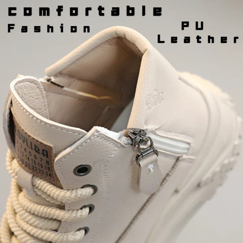 Women Sneakers Luxury Fashion High Top Women Boots Platform Casual Shoes Outdoor Running Shoes for Women-Dollar Bargains Online Shopping Australia