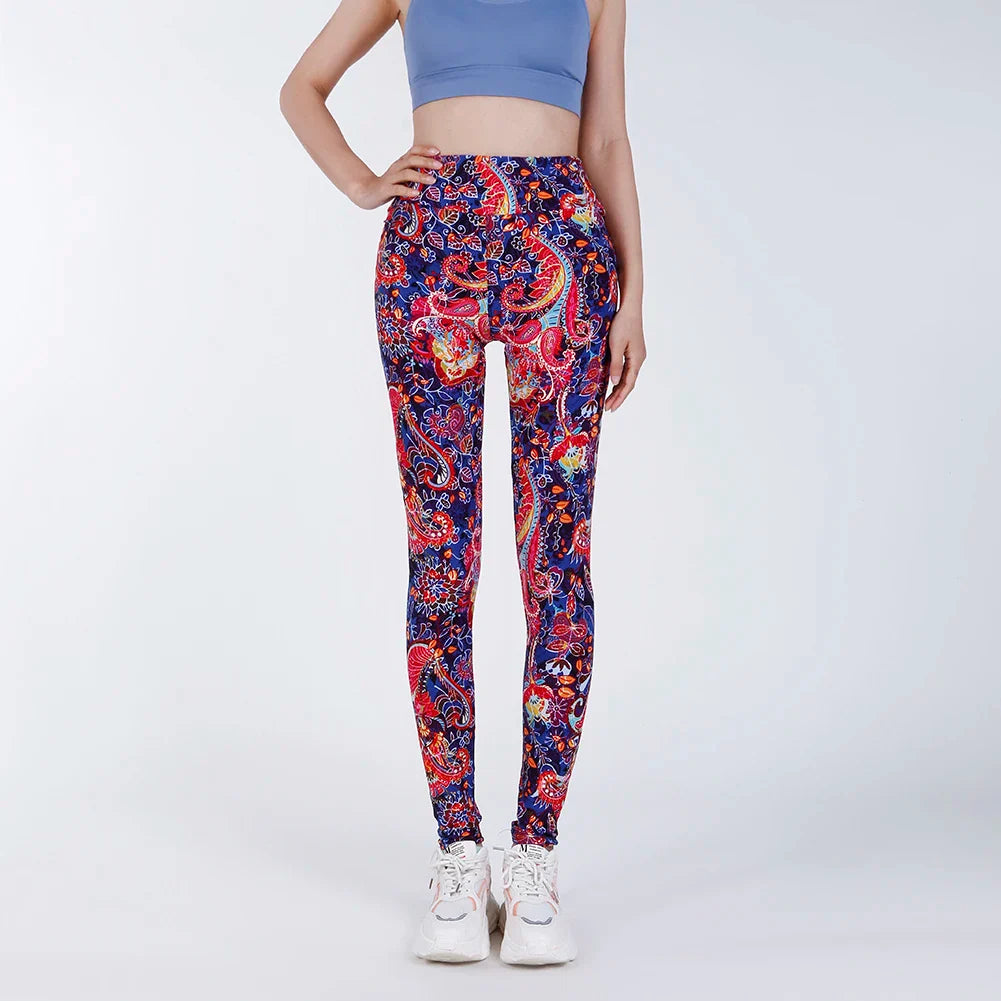 High Waist Animal Printed Leggings Soft Stretchy Women Sexy Leopard Print Pencil Pants Sport Fitness Yoga Leggings-Dollar Bargains Online Shopping Australia