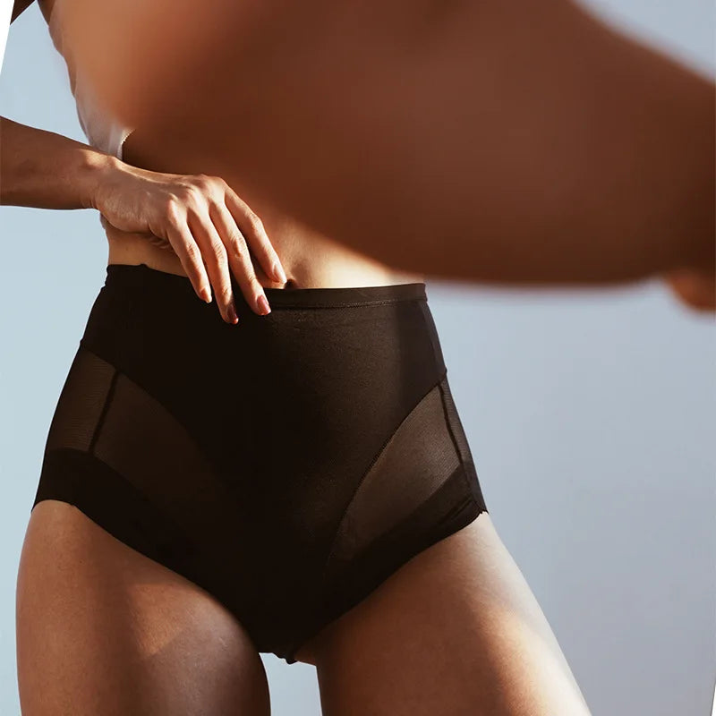Womens Slimming Panties High Waist Tummy Control Briefs Female Trainer Shaping Underpants Butt Lifter Shapewear Underwear