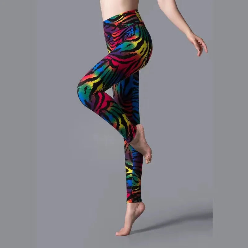 High Waist Animal Printed Leggings Soft Stretchy Women Sexy Leopard Print Pencil Pants Sport Fitness Yoga Leggings-Dollar Bargains Online Shopping Australia