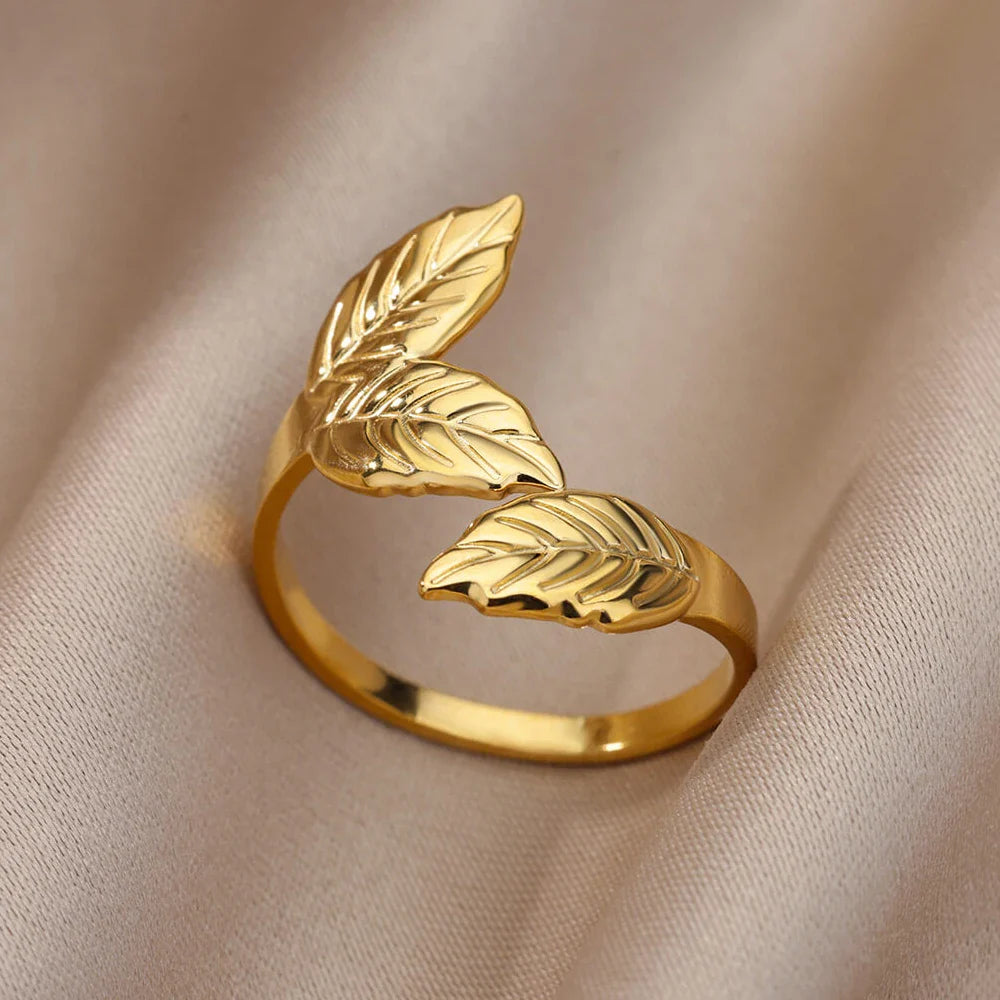 Stainless Steel Rings For Women Men Gold Color Engagement Wedding Party Ring Female Male Finger Jewelry Birthday Gift-Dollar Bargains Online Shopping Australia
