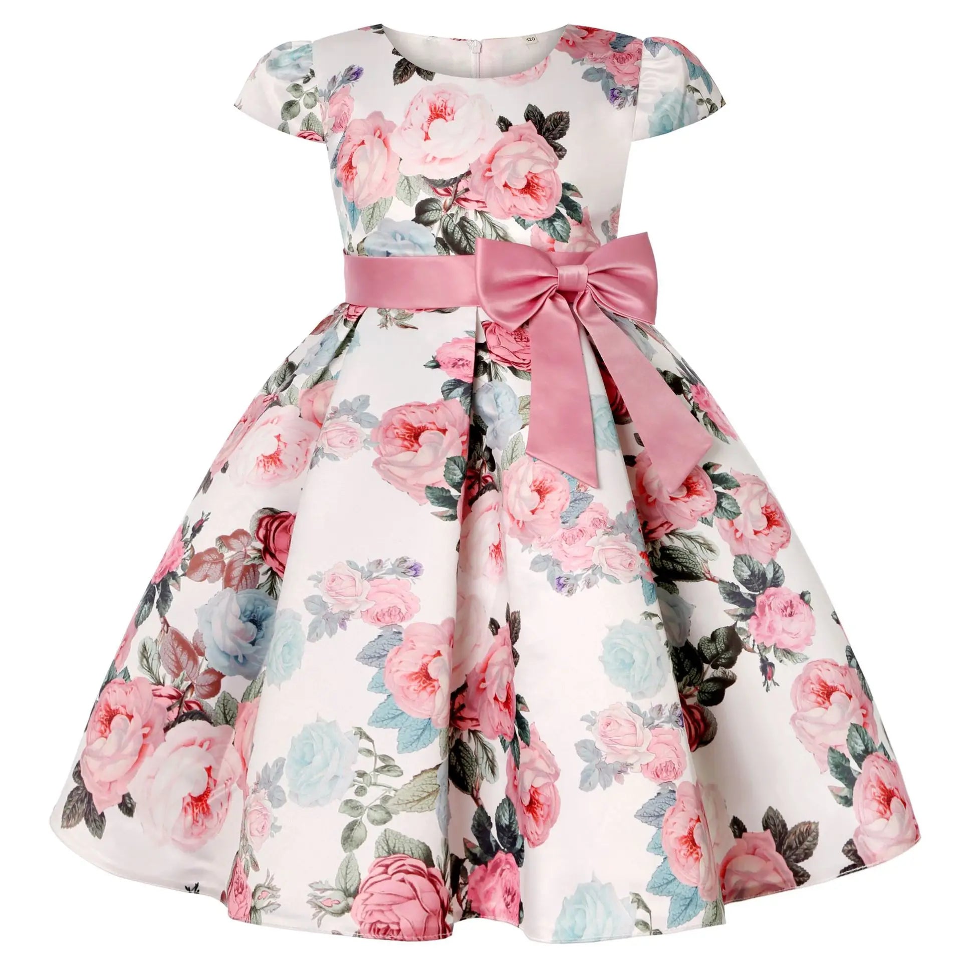 Baby Girls Striped Dress For Girls Formal Wedding Party Dresses Kids Princess Christmas Dress Costume Children Girls Clothing-Dollar Bargains Online Shopping Australia