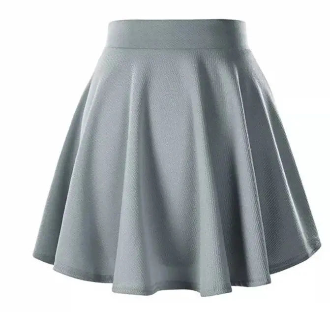 Summer Women's Skirts Fashion Sexy Mini Elastic Pleated Sun Skirts For School Girl Uniform Korean Black High Waist Tennis Skirts-Dollar Bargains Online Shopping Australia