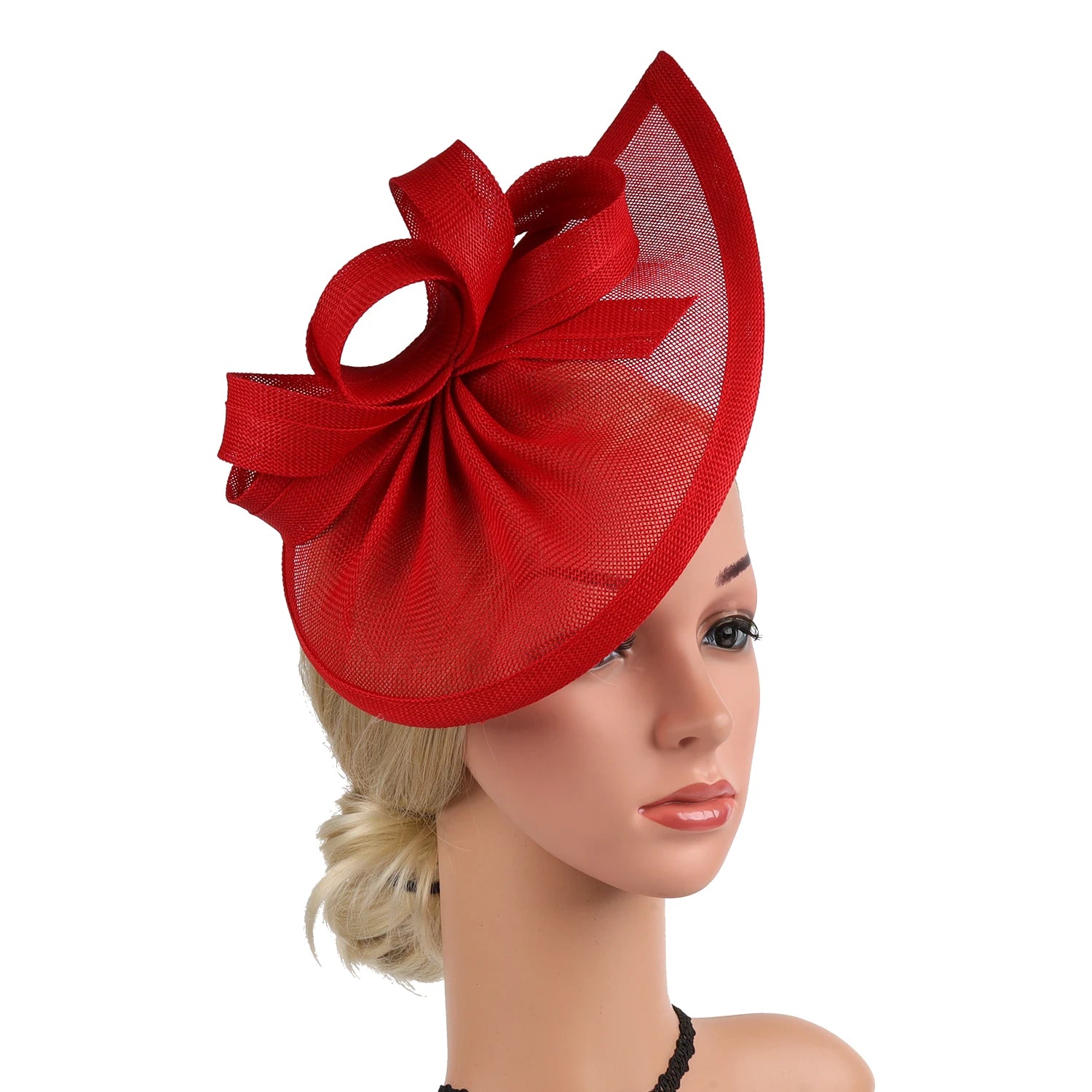 Cocktail Tea Party Fascinator Headband Vintage Kentucky Derby bowknot Fascinators for Wedding Women