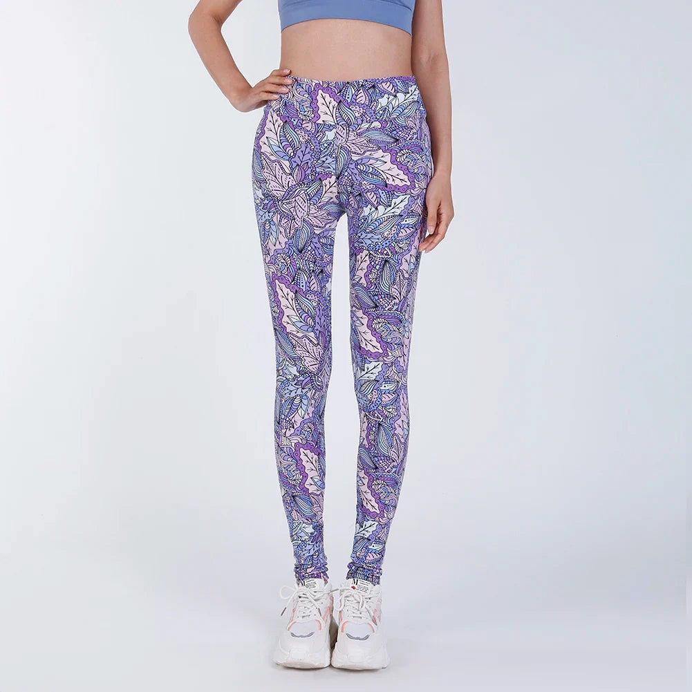 High Waist Animal Printed Leggings Soft Stretchy Women Sexy Leopard Print Pencil Pants Sport Fitness Yoga Leggings-Dollar Bargains Online Shopping Australia