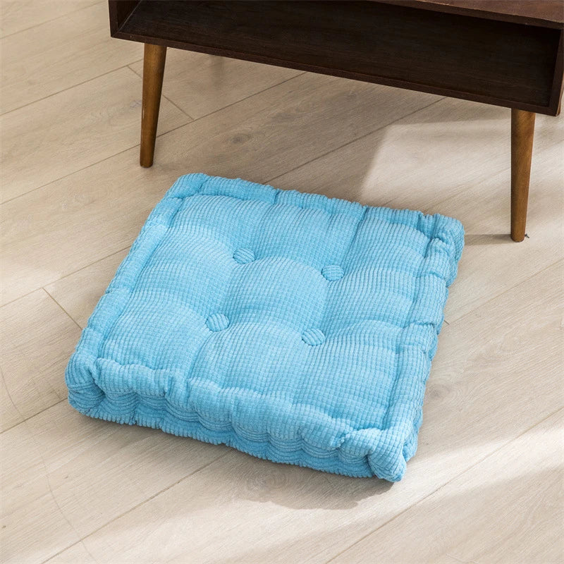 Thicken Square Corncob Tatami Seat Office Chair  Cushion Soft Sofa  for Home Floor Decor Textile Knee Pillow