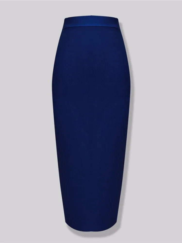 Knee Length Bandage Skirt Women Elastic Bodycon Summer Pencil Skirts-Dollar Bargains Online Shopping Australia