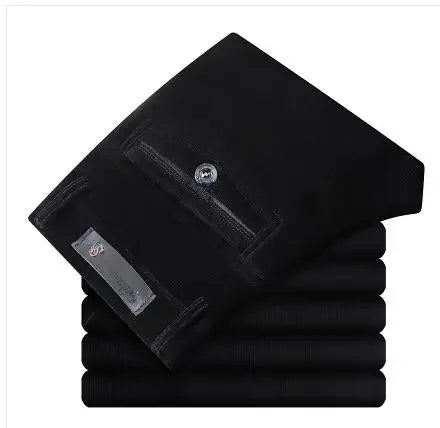 Corduroy pants loose joggers middle-aged men dad men's casual Trousers for men streetwear-Dollar Bargains Online Shopping Australia