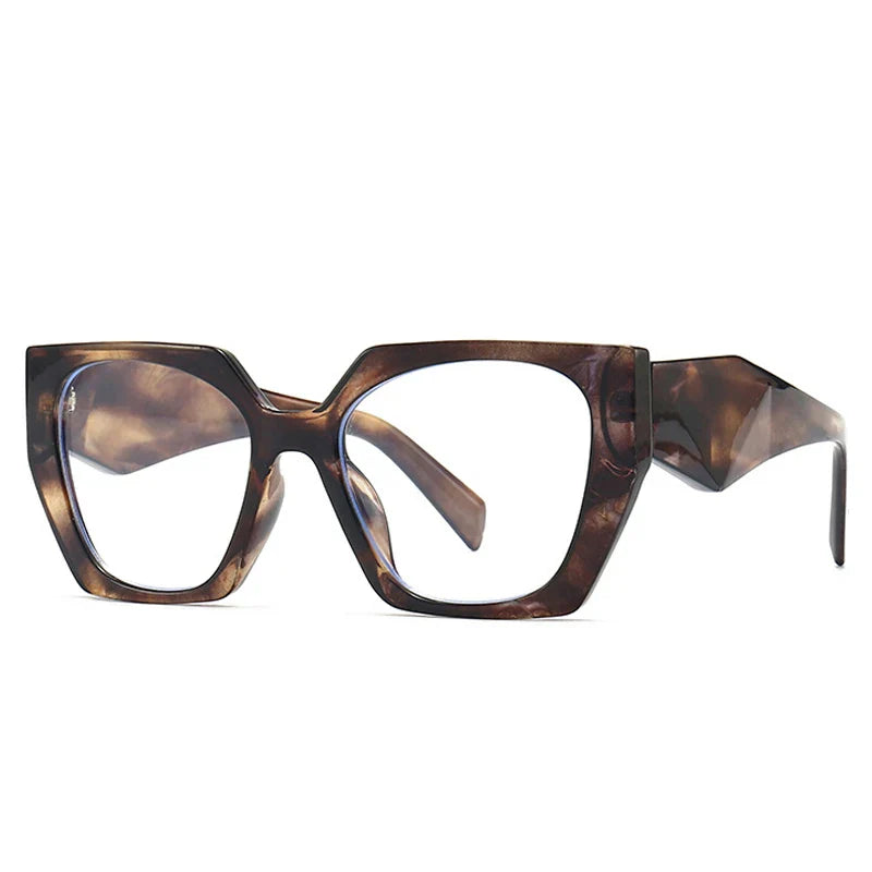 Retro Polygon Cat Eye Colorful Sunglasses Women Clear Gradient Shades UV400 Men Sun Glasses-Dollar Bargains Online Shopping Australia