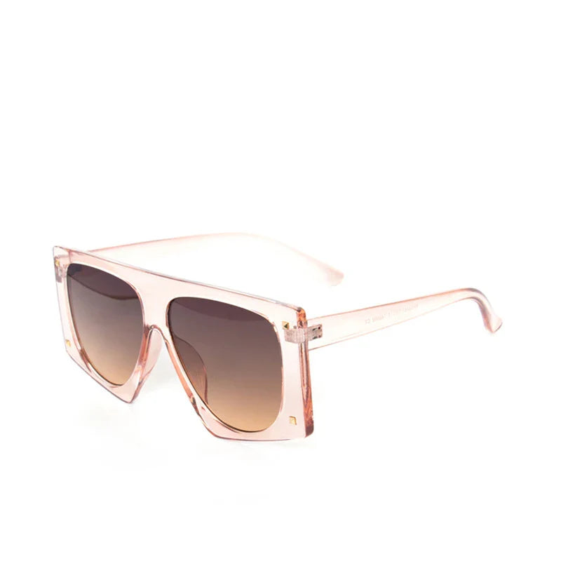 Punk Leopard Sunglasses Women Sexy Oversized Sun Glasses Men UV400 Gradient Shades Steampunk Goggles Eyewear-Dollar Bargains Online Shopping Australia