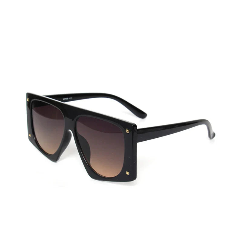 Punk Leopard Sunglasses Women Sexy Oversized Sun Glasses Men UV400 Gradient Shades Steampunk Goggles Eyewear-Dollar Bargains Online Shopping Australia