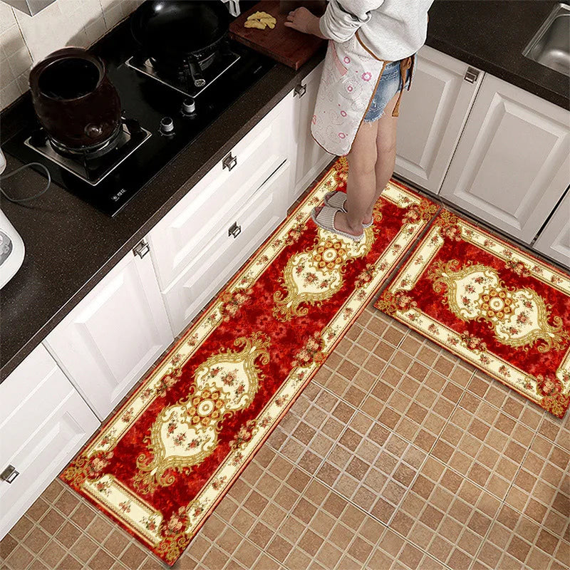 Long Kitchen Carpet for Floor Home Entrance Doormat Bedroom Living Room Decor Bedside Rug Hallway Balcony Bathroom Anti-Slip Mat