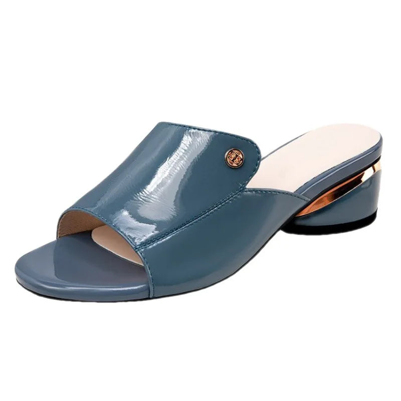 Women's Shoes Fashion Red Sexy xSlippers PU Soft Leather Ladies Comfortable Sandals-Dollar Bargains Online Shopping Australia
