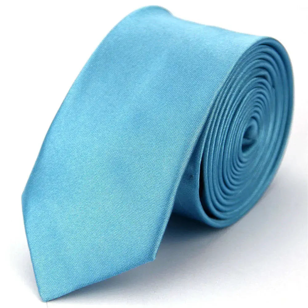 Narrow Ties for Men Women 5cm (2") Skinny Wedding Black Blue Red Pink White Purple Green Gray Piano Skull Slim Necktie-Dollar Bargains Online Shopping Australia