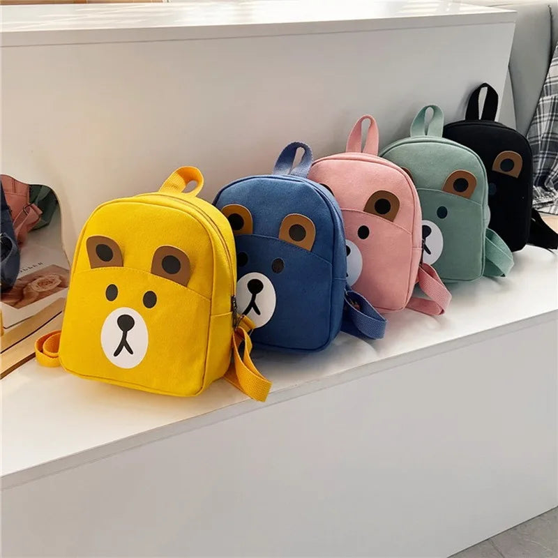 Cute Children School Bags 3d Cartoon Animal Plush Kids Backpack Kindergarten Boys Girls Schoolbags Mini Small Backpack