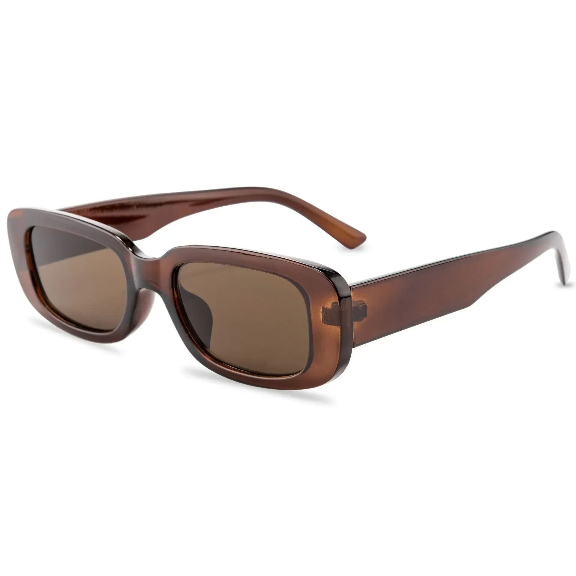 Vintage Oval Sunglasses Woman Luxury Brand Small Rectangle Sun Glasses Female Small Ellipse Eyewear UV400-Dollar Bargains Online Shopping Australia