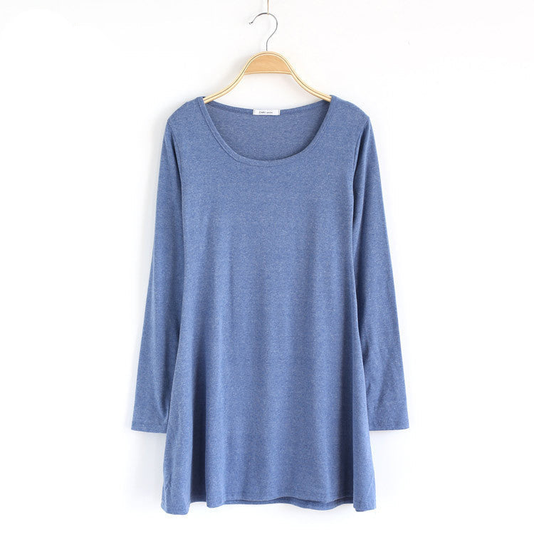 Online discount shop Australia - New Autumn Winter Fashion Clothes Spring Women Dress 100% Cotton Dress Female Long Sleeve Dress O-Neck Woolen Dresses