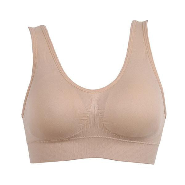 Women Bra Casual Padded Bra Crop Top Women Vest Stretch X16