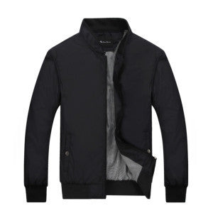 Online discount shop Australia - Men Bomber Jacket Brand Clothing Thin Mens Jackets and Coats Solid Clothing Men Jacket 049