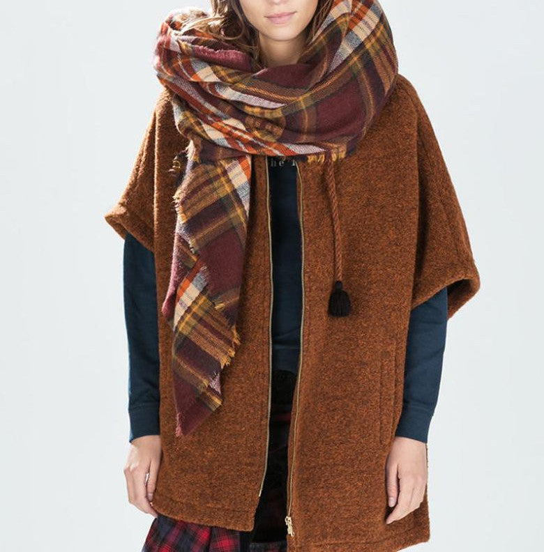 za winter scarf Tartan Scarf women desigual Plaid Scarf cuadros er Unisex Acrylic Basic Shawls warm bufandas-Dollar Bargains Online Shopping Australia